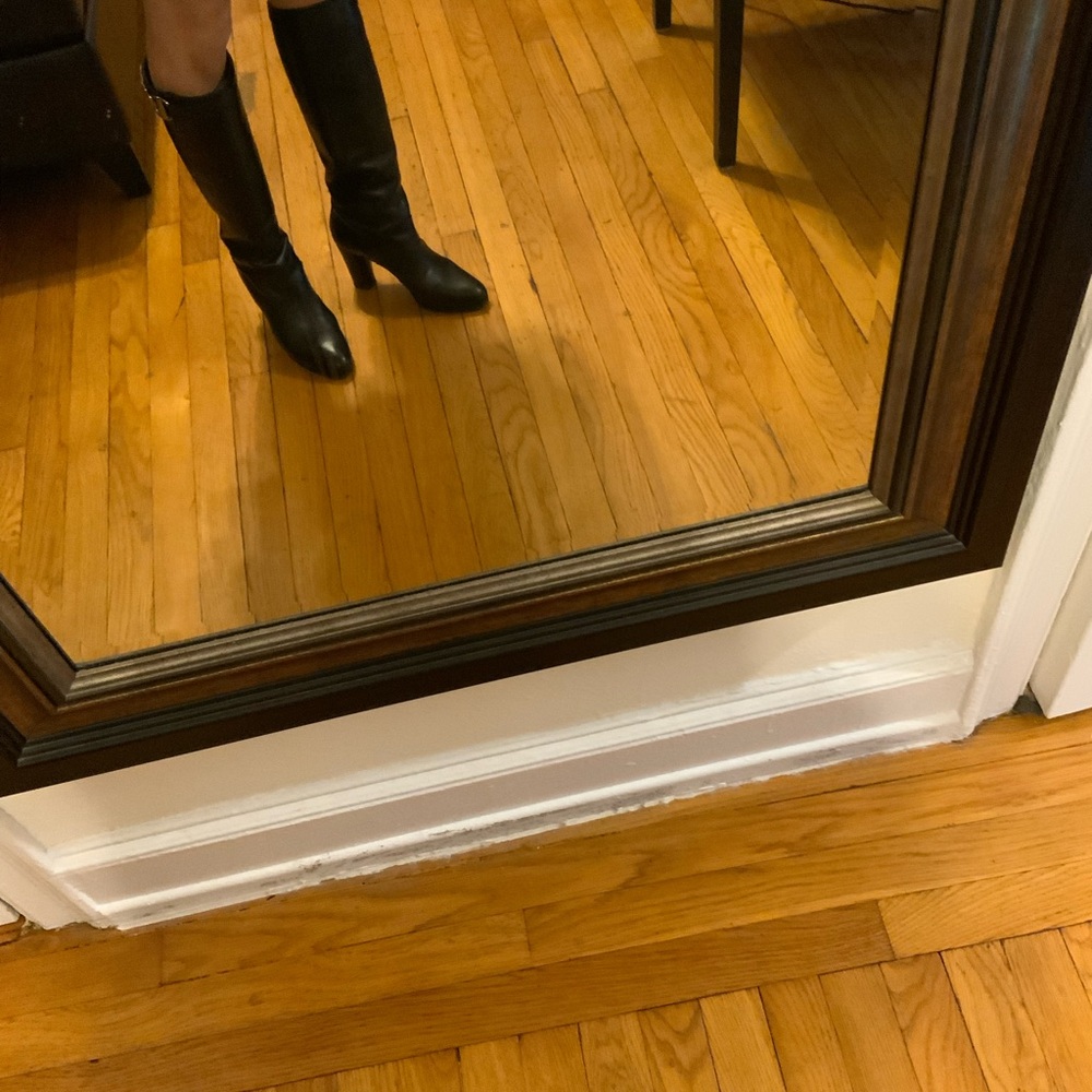 Salvatore Ferragamo Black Heeled Boots